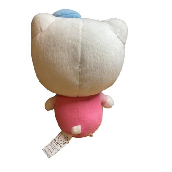 Hello Kitty 8" Plush Toy With Pink Outfit & Bow - Picture 4 of 6